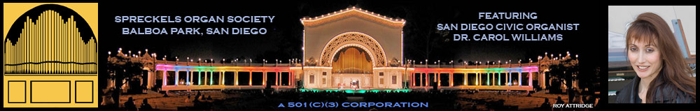 spreckels organ society